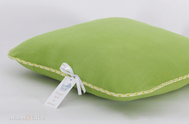 MAMO-TATO Fleece pillow 40x40 zielona
