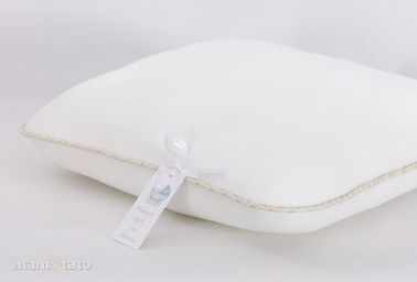 MAMO-TATO Fleece pillow 40x40 ecru