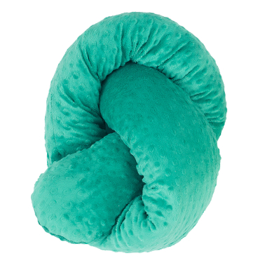 MAMO-TATO Ochraniacz Wałek Minky do łóżeczka 180cm - Zielony