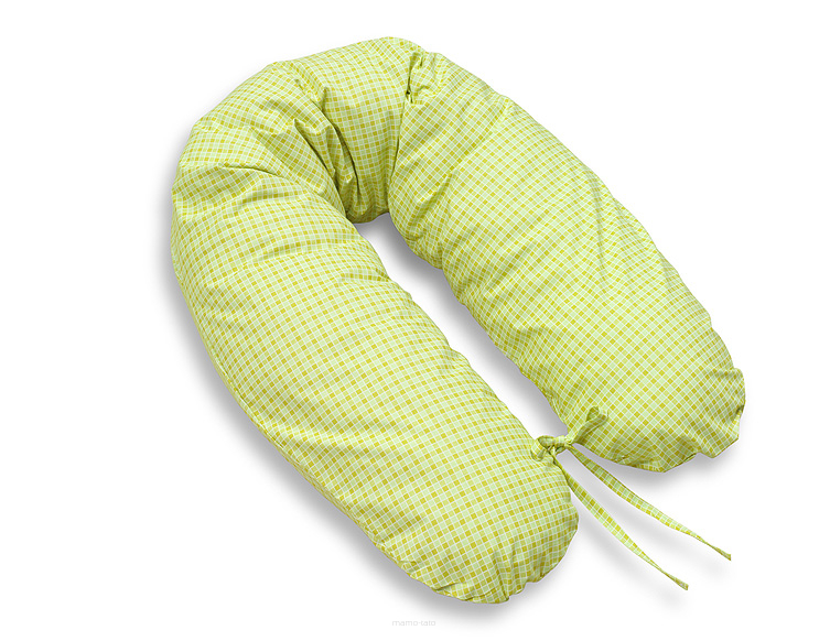 MAMO-TATO Poduszka dla ciężarnych kobiet Krateczka zielona