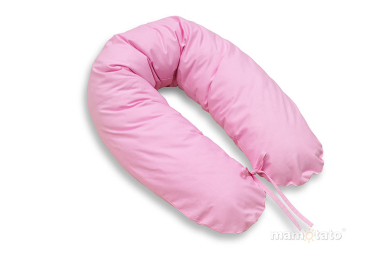 MAMO-TATO Poduszka dla kobiet w ciąży Różowa