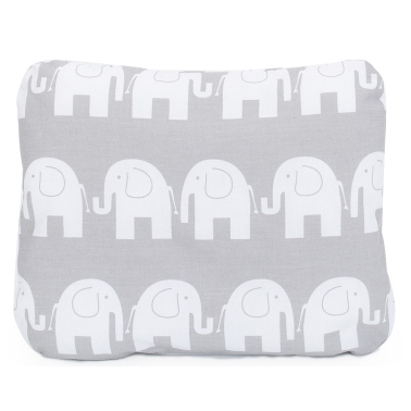 MAMO-TATO Poduszka podusia przytulanka z wypełnieniem – 30x38 - Słoń szary