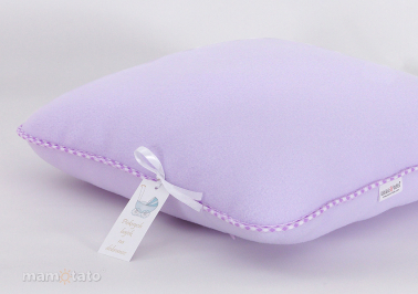 MAMO-TATO Fleece pillow 40x40 fioletowa