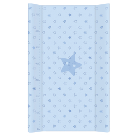MAMO-TATO Przewijak na łóżeczko usztywniony 50x70 Gwiazdki Niebieskie